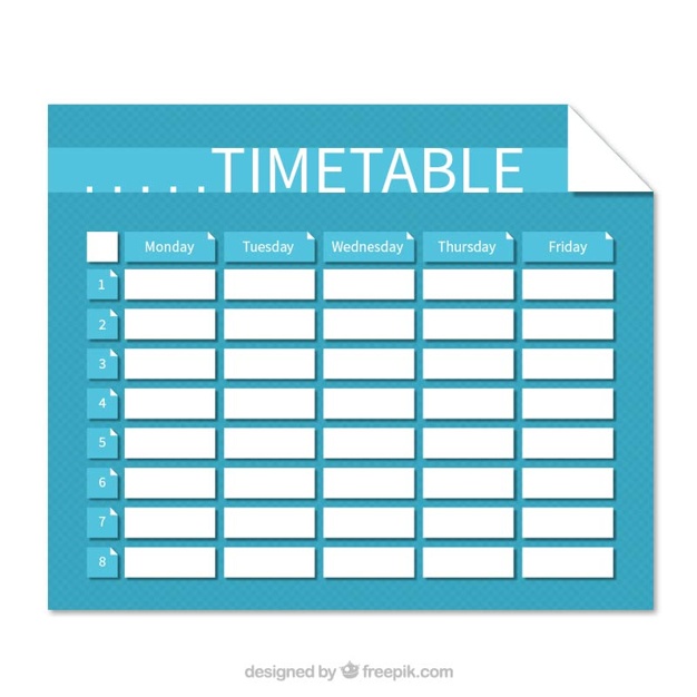 timetable